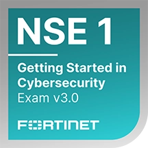 Fortinet NSE 1 - Getting started in Cybersecurity